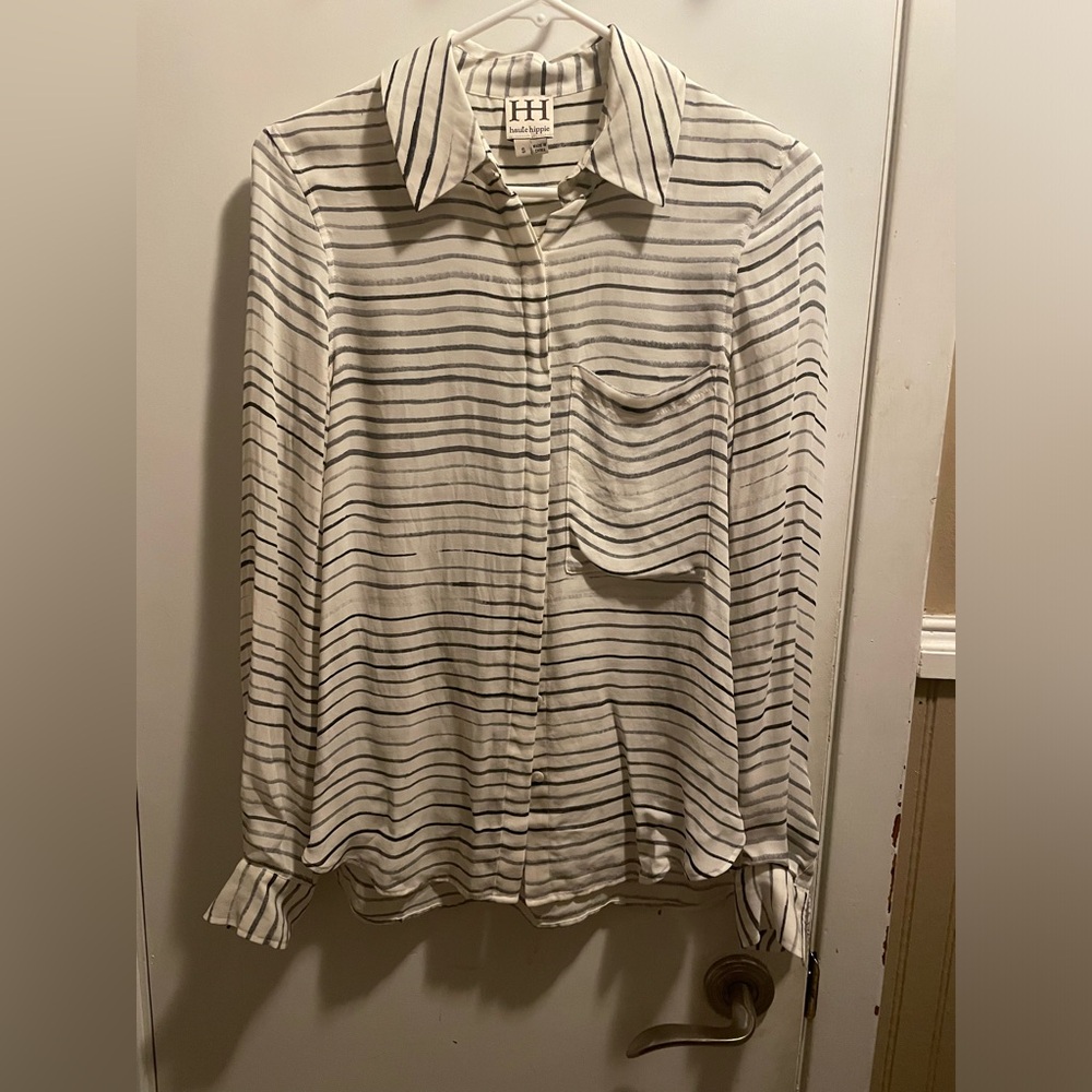 Haute Hippie Silk Shirt